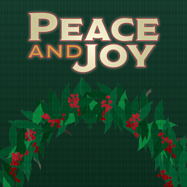 Peace and Joy concert poster